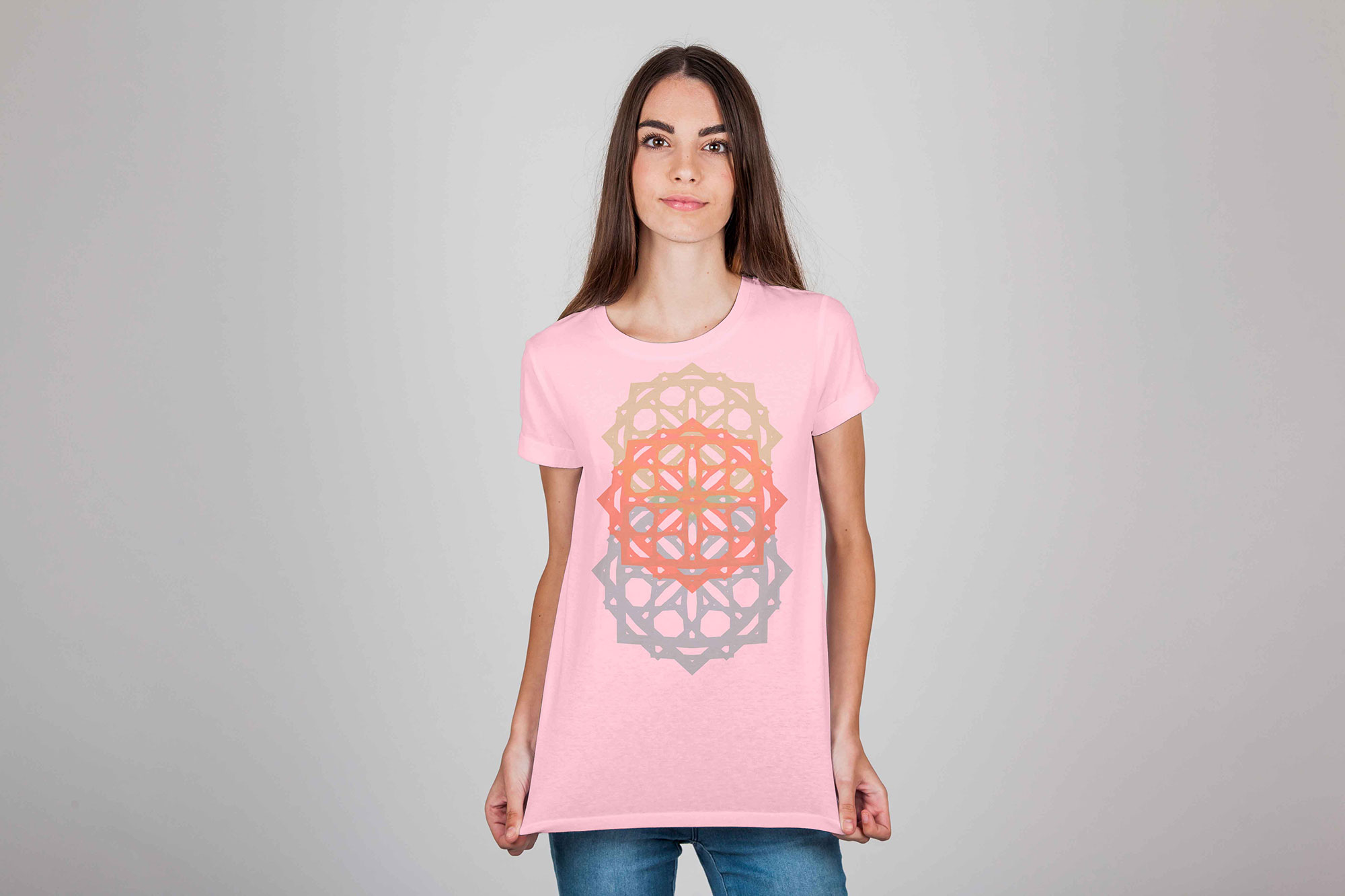 HCruet: Female Colored Art T-shirt
