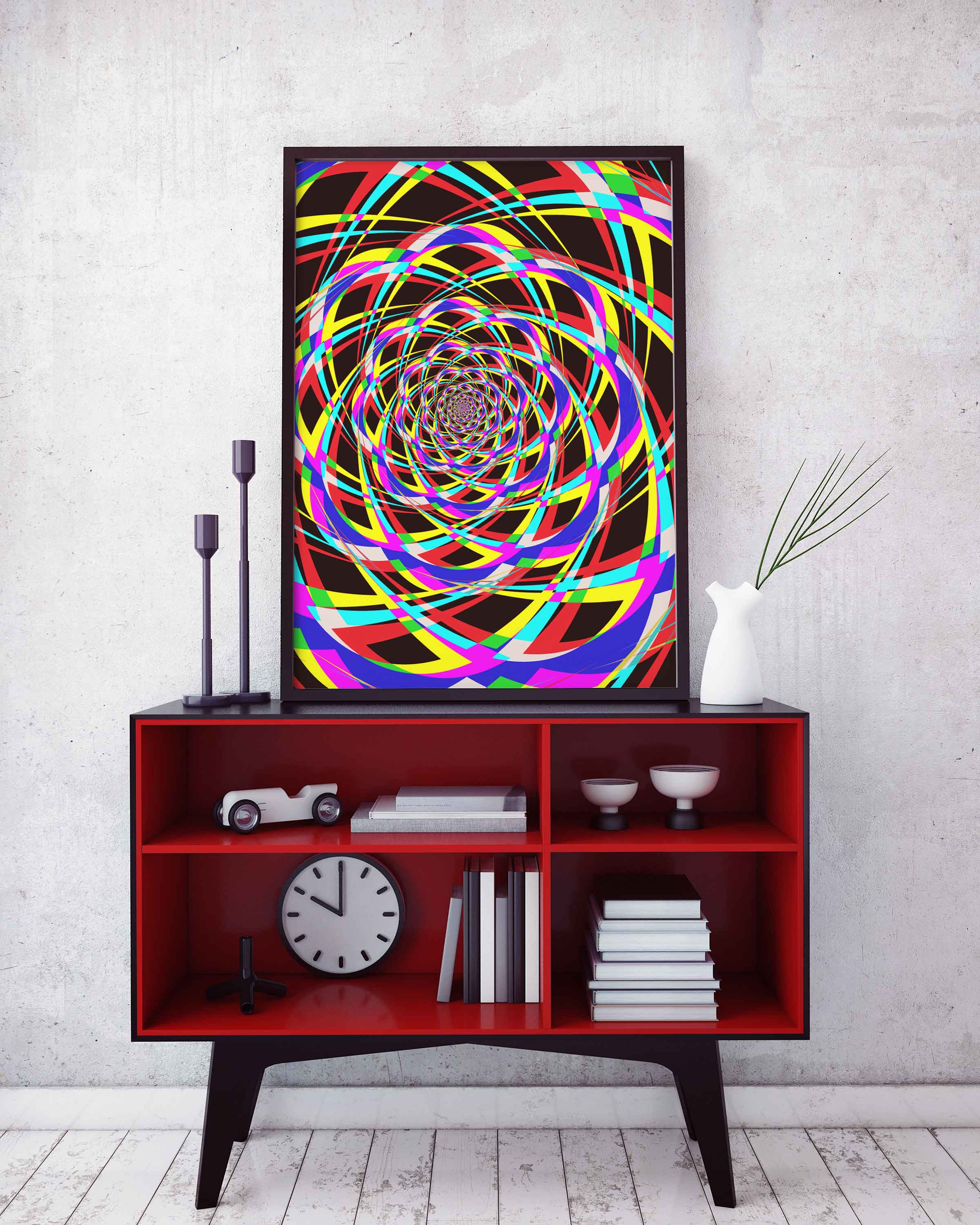 Hector Cruet Colors Poster Decoration