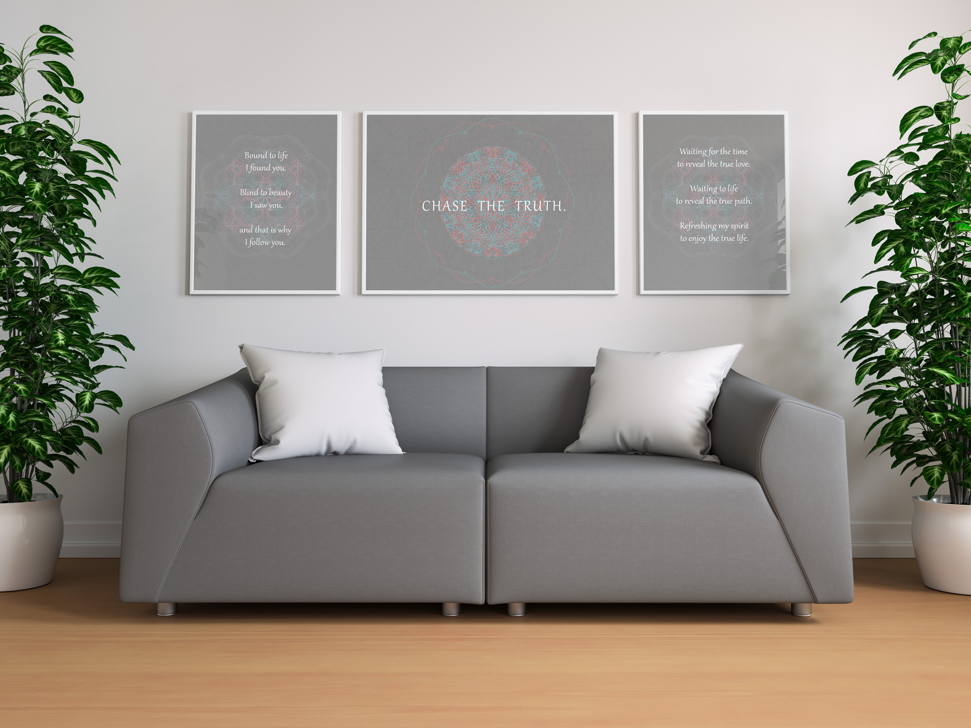 Hector Cruet Room Typo Posters Decoration